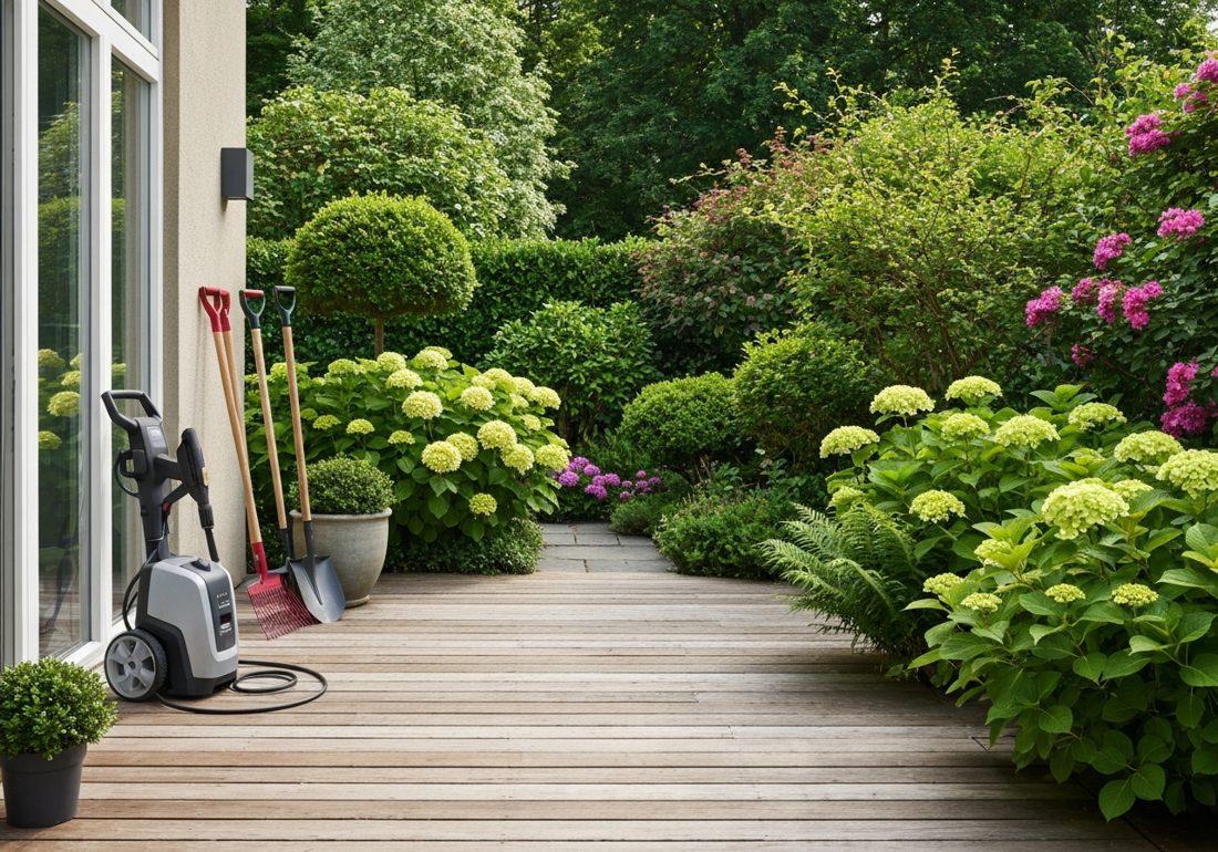 Outdoor patio and garden equipment